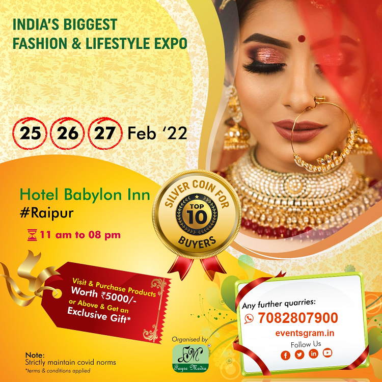 Fashion & Lifestyle Expo At Hotel Babylon Inn, Raipur On 2627 February