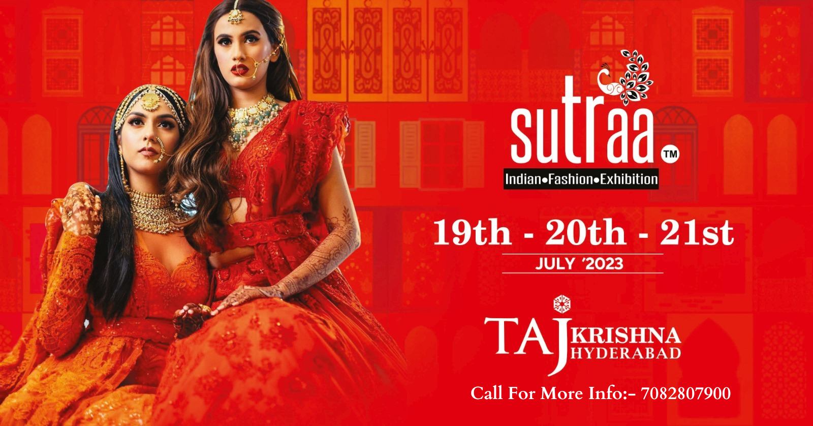 Sutraa Indian Fashion Exhibition At Hotel Taj Krishna, Hyderabad on 19